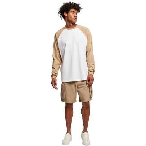 Urban Classics Organic Oversized Raglan Longsleeve white/unionbeige 4XL