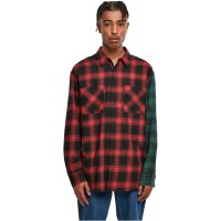 Urban Classics Oversized Mix Check Shirt