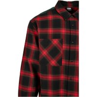 Urban Classics Oversized Mix Check Shirt