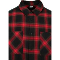 Urban Classics Oversized Mix Check Shirt