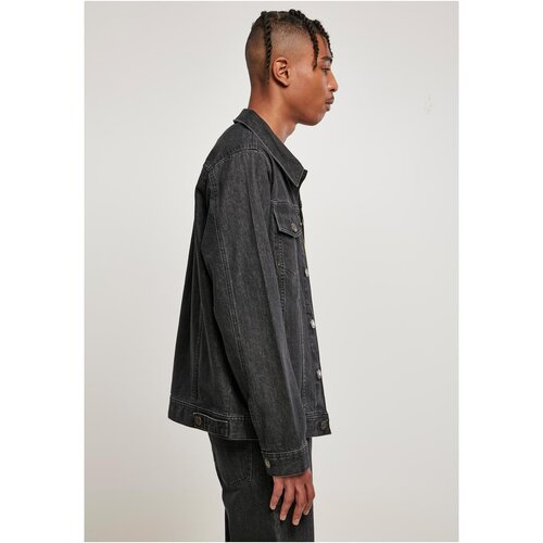 Urban Classics Organic Basic Denim Jacket black washed S