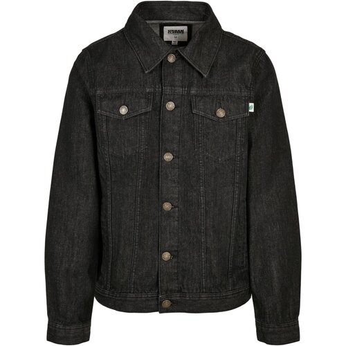 Urban Classics Organic Basic Denim Jacket black washed S