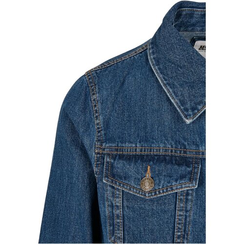 Urban Classics Organic Basic Denim Jacket mid indigo washed XL