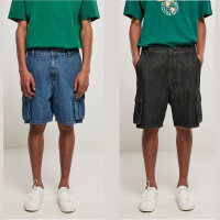 Urban Classics Organic Denim Cargo Shorts