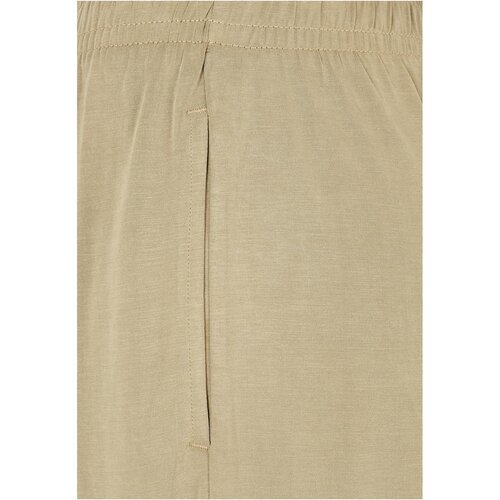 Urban Classics Ladies Modal Wide Leg Pants khaki S