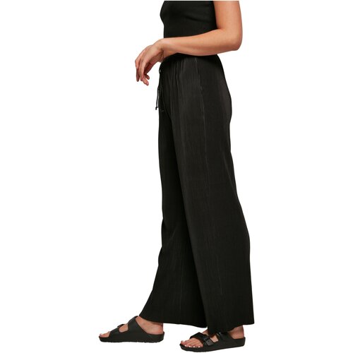 Urban Classics Ladies Plisse Pants black M