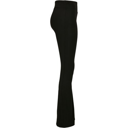 Urban Classics Ladies Recycled High Waist Flared Leggings black 3XL