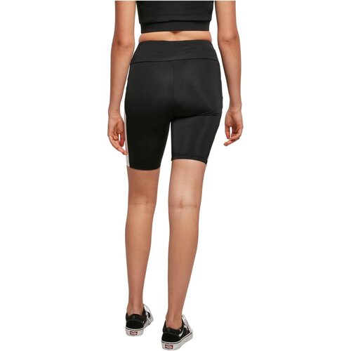 Urban Classics Ladies Color Block Cycle Shorts black/white XL