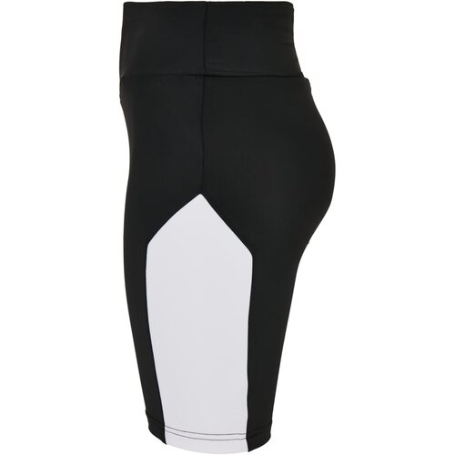 Urban Classics Ladies Color Block Cycle Shorts black/white XL