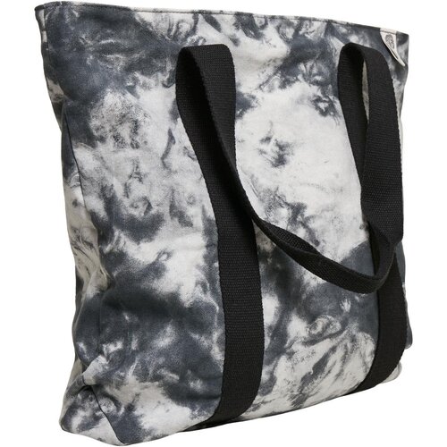 Urban Classics Tie Dye Tote Bag black/white one size