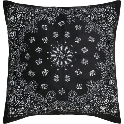 Urban Classics Bandana Print Cushion Set black/white one size