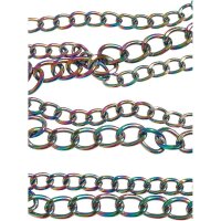 Urban Classics Holographic Chain Belt holographic L/XL