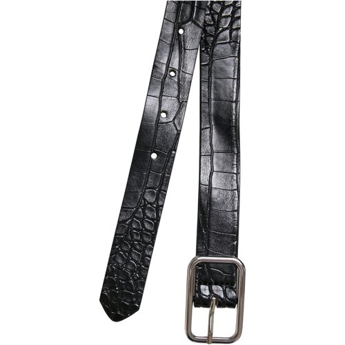 Urban Classics Croco Synthetic Leather Belt With Pouch