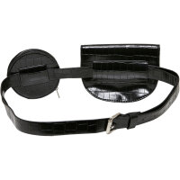 Urban Classics Croco Synthetic Leather Double Beltbag