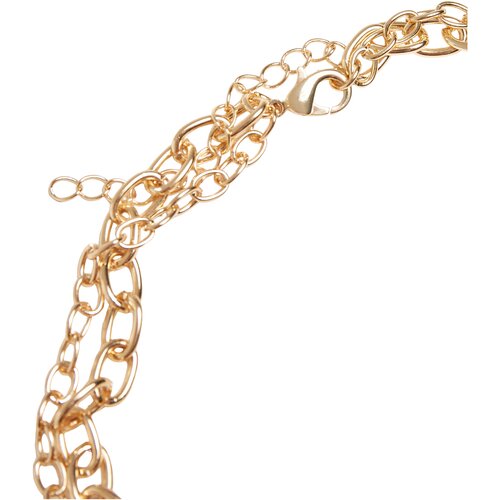 Urban Classics Diamond Zodiac Golden Necklace aquarius one size