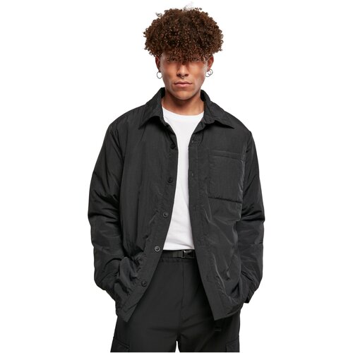 Urban Classics Padded Nylon Shirt Jacket black M