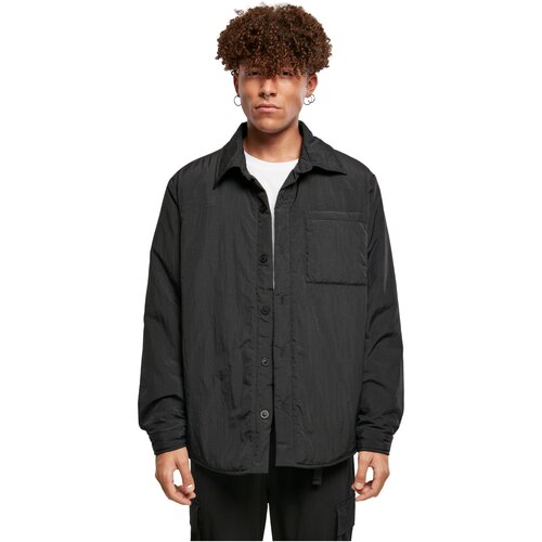 Urban Classics Padded Nylon Shirt Jacket black M