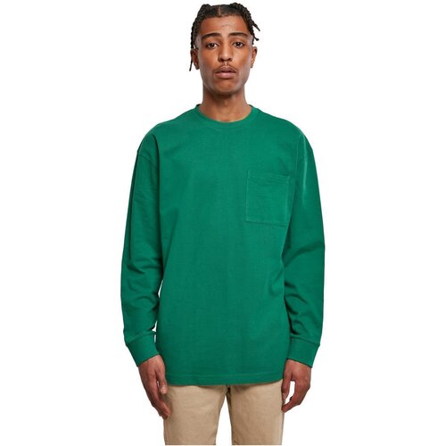 Urban Classics Heavy Oversized Pocket Longsleeve green M