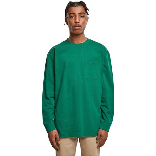 Urban Classics Heavy Oversized Pocket Longsleeve green M