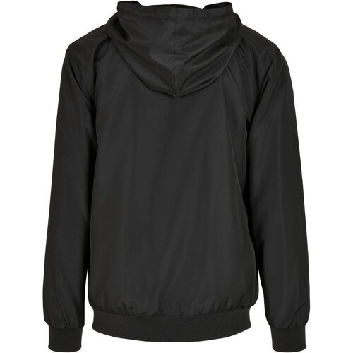 Build your Brand Recycled Windrunner black/black 3XL