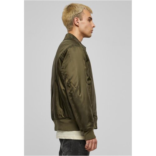 Build your Brand Collar Bomber Jacket dark olive 3XL