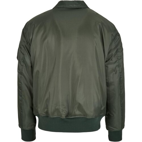 Build your Brand Collar Bomber Jacket dark olive 3XL