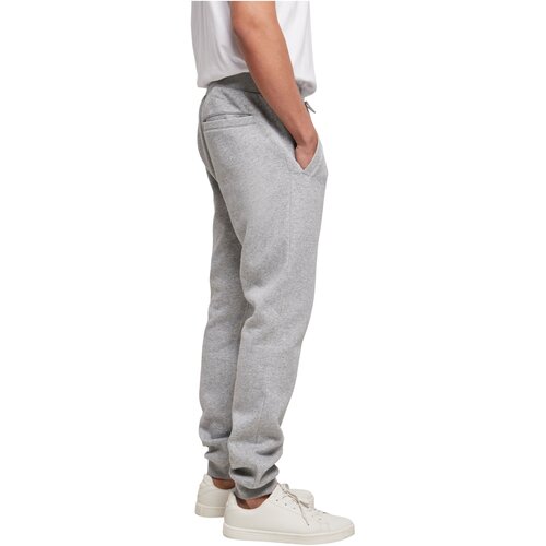 Build your Brand Organic Basic Sweatpants heathergrey XXL