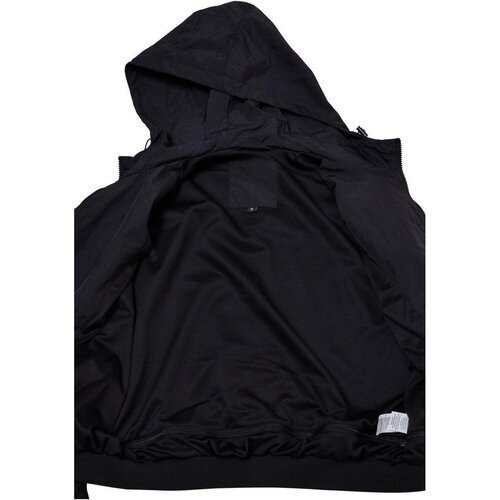 Build your Brand Ladies Crinkle Batwing Jacket black 3XL