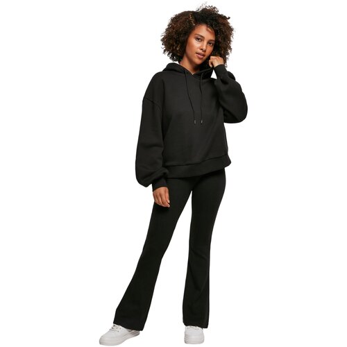 Build your Brand Ladies Organic Oversized Hoody black 3XL