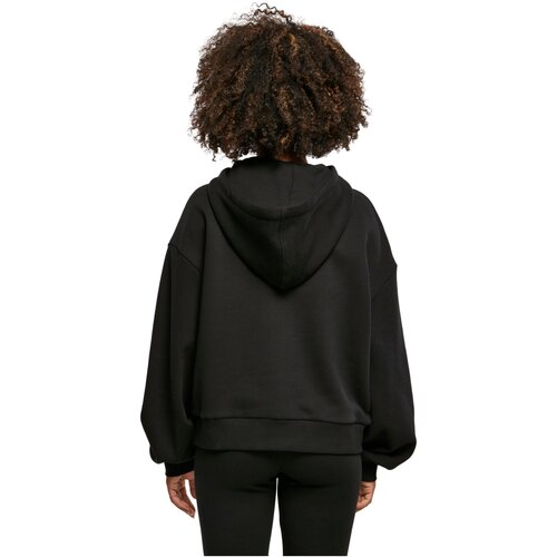 Build your Brand Ladies Organic Oversized Hoody black 3XL