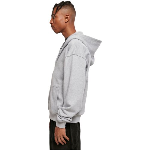 Build your Brand Ultra Heavy Zip Hoody heathergrey XXL