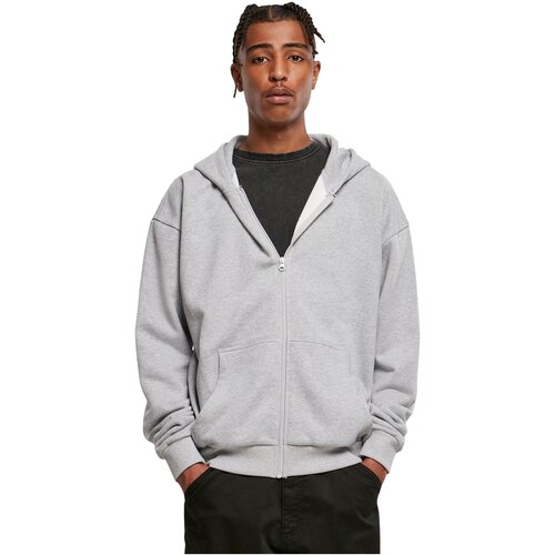 Build your Brand Ultra Heavy Zip Hoody heathergrey XXL