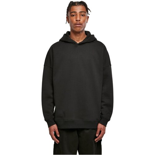 Build your Brand Oversized Cut On Sleeve Hoody black 3XL