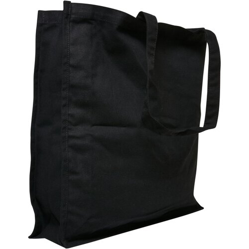 Build your Brand Oversized Canvas Tote Bag black one size