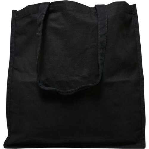 Build your Brand Oversized Canvas Tote Bag black one size