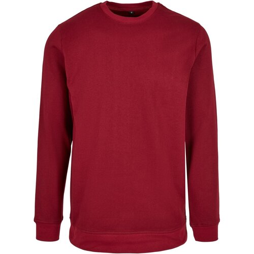 Build your Brand Basic Crewneck burgundy XXL