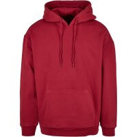 Build your Brand Basic Oversize Hoody burgundy XS
