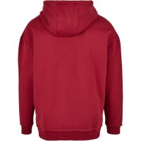 Build your Brand Basic Oversize Hoody burgundy XS