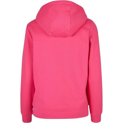 Build your Brand Ladies Basic Hoody hibiskus pink XXL