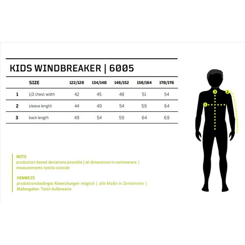 Brandit Kids Windbreaker Frontzip