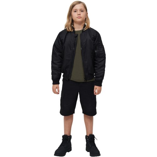 Brandit Kids MA1 Jacket black 122/128