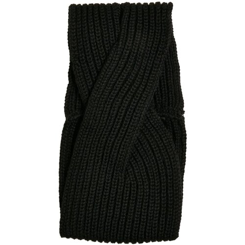Urban Classics Knitted Headband black one size