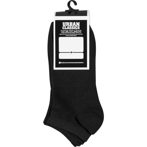 Urban Classics No Show Socks 5-Pack black 39-42