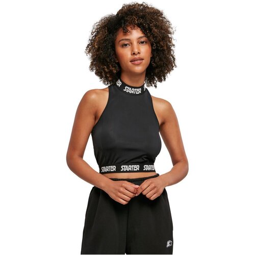 Ladies Starter Logo Tape Sports Top black XS