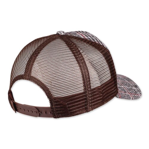 Djinns HFT Cap Check Tweed coffee