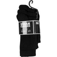 Urban Classics Sport Socks 3-Pack black 43-46