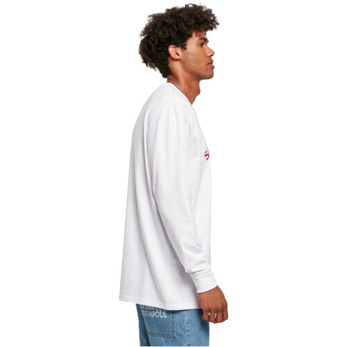 Southpole Southpole College Longsleeve white M