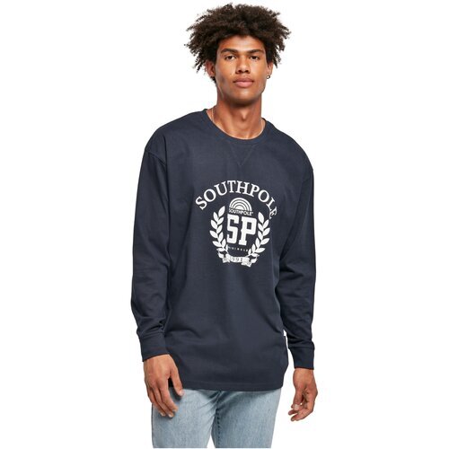 Southpole Southpole College Longsleeve midnightnavy L