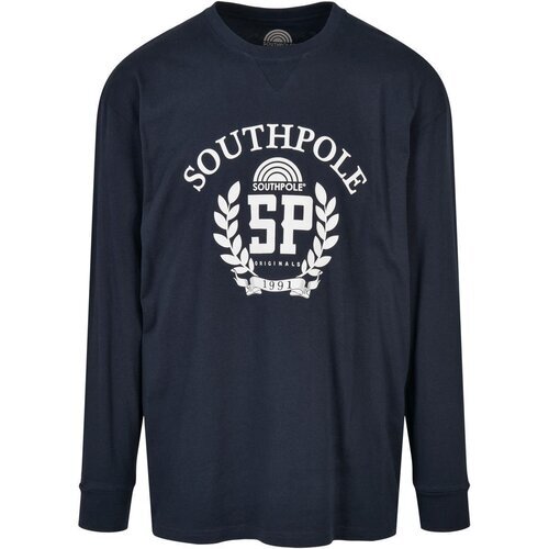 Southpole Southpole College Longsleeve midnightnavy L