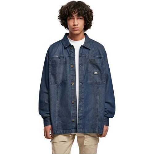 Southpole Southpole Oversized Denim Shirt darkblue washed M